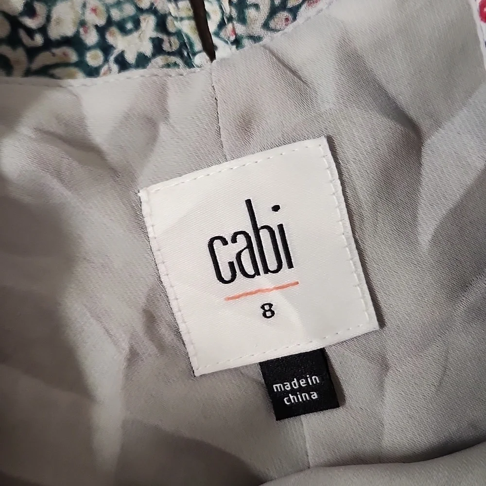 Cabi Maxi Slip Dress Flowy Size 8 Romantic Sexy Party - Picture 7 of 10
